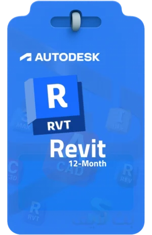 اشتراك برنامج أوتوديسك ريفيت Revit لمدة 12 شهر للتصميم المعماري BIM
